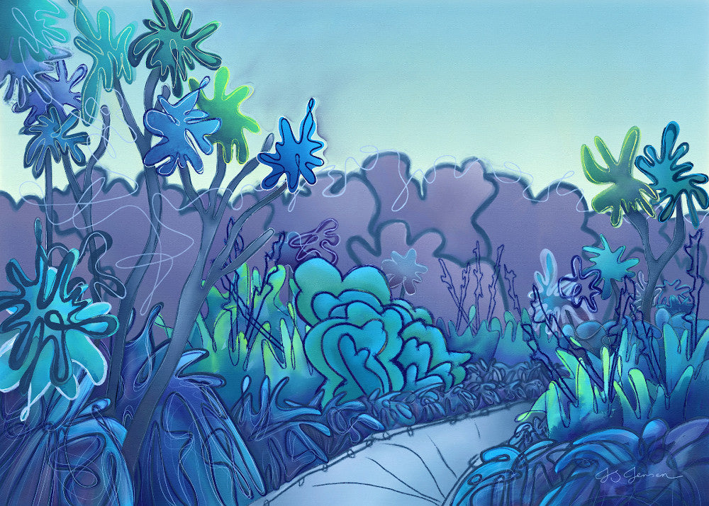 --- Wetlands Walk Print ---