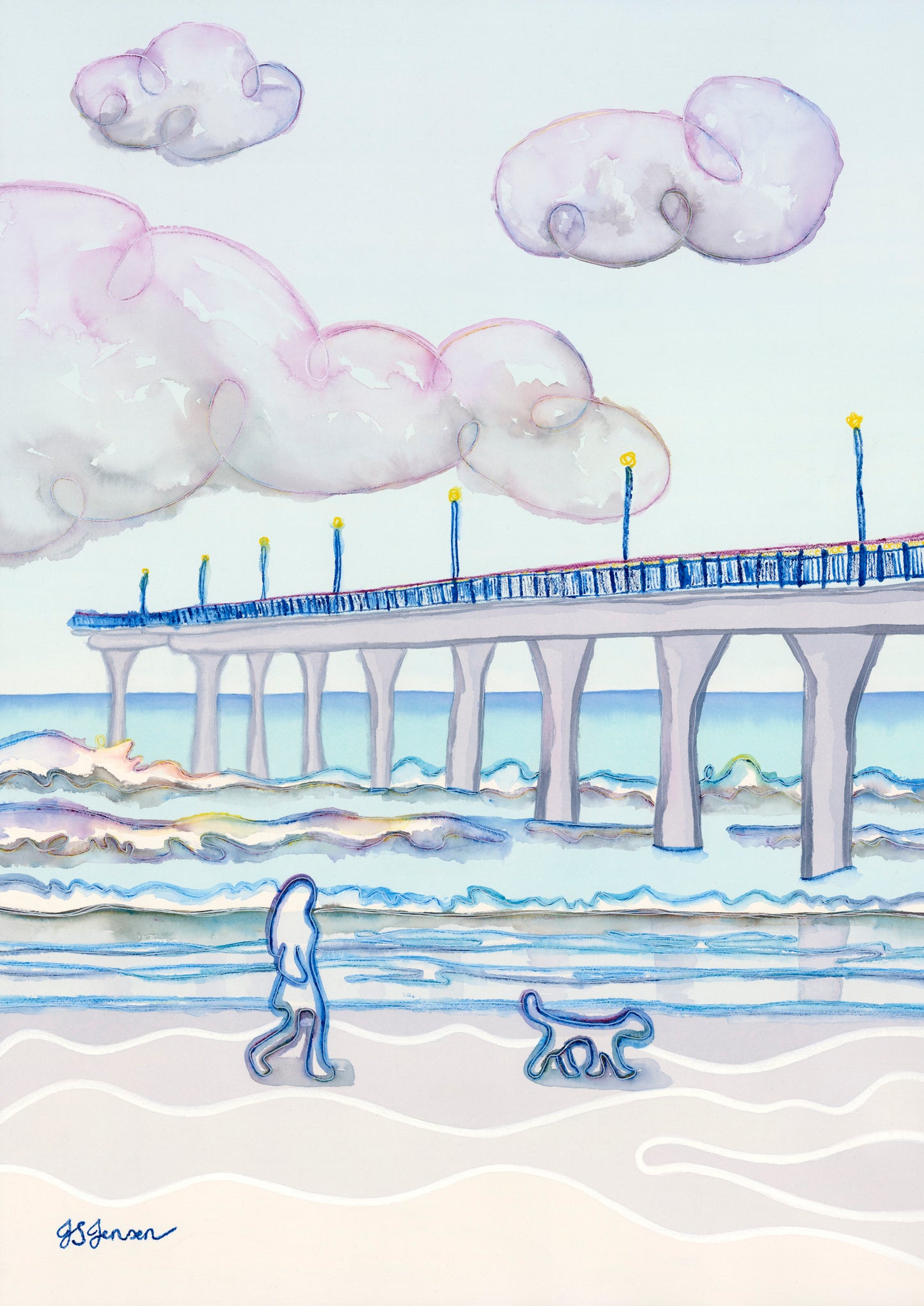 - Brighton Pier Print -