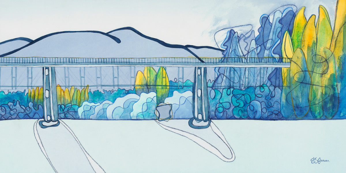 --- Old Shotover Bridge Print ---