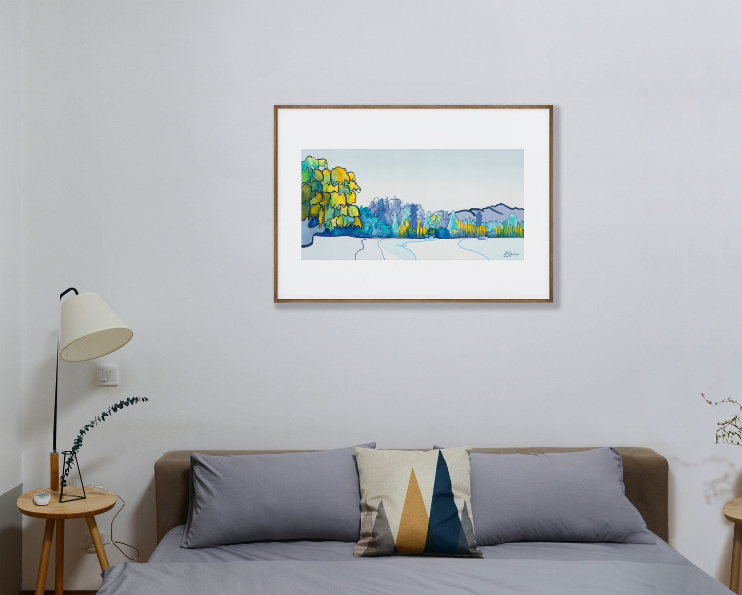 --- Queenstown Beach Print ---