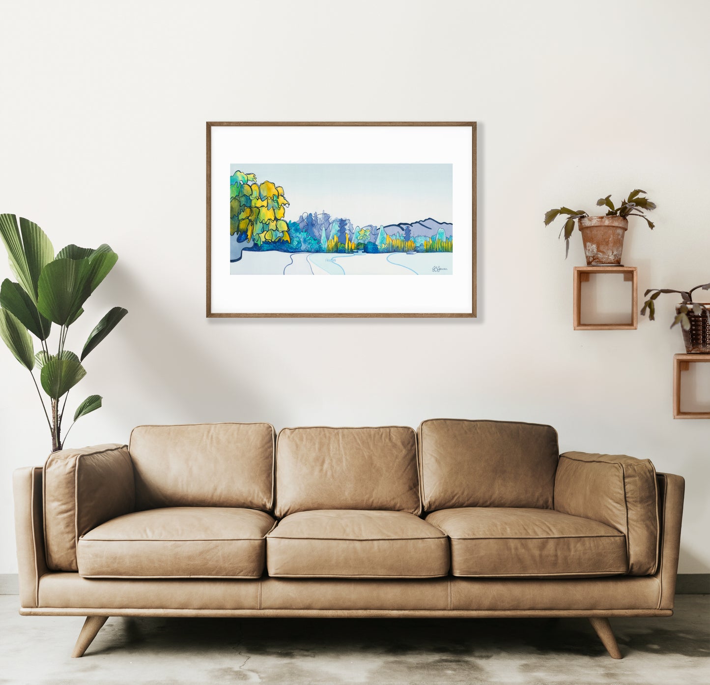 --- Queenstown Beach Print ---