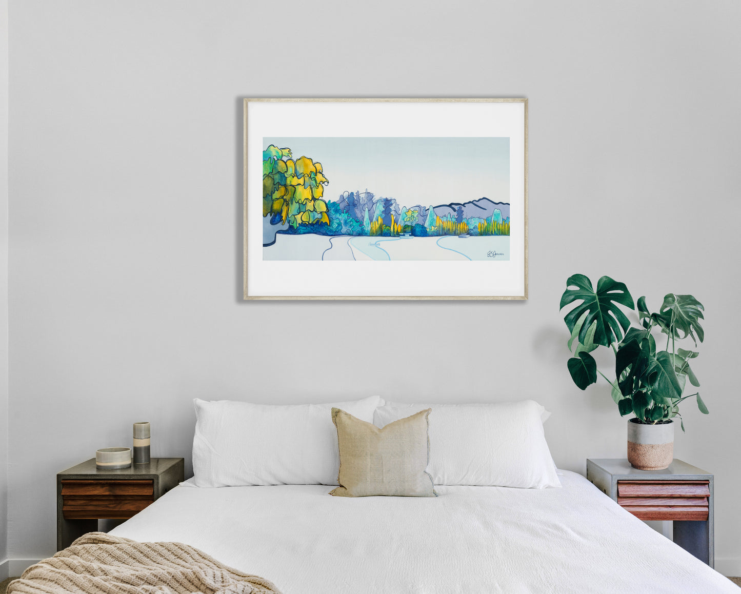 --- Queenstown Beach Print ---