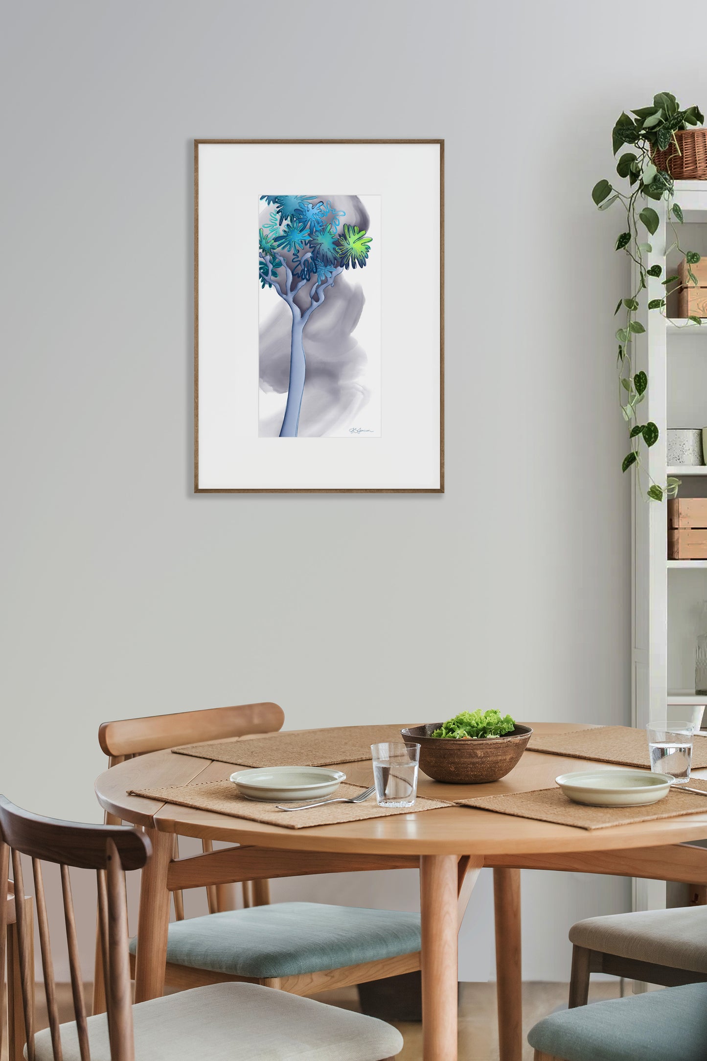 --- Cabbage Tree #1 Print ---