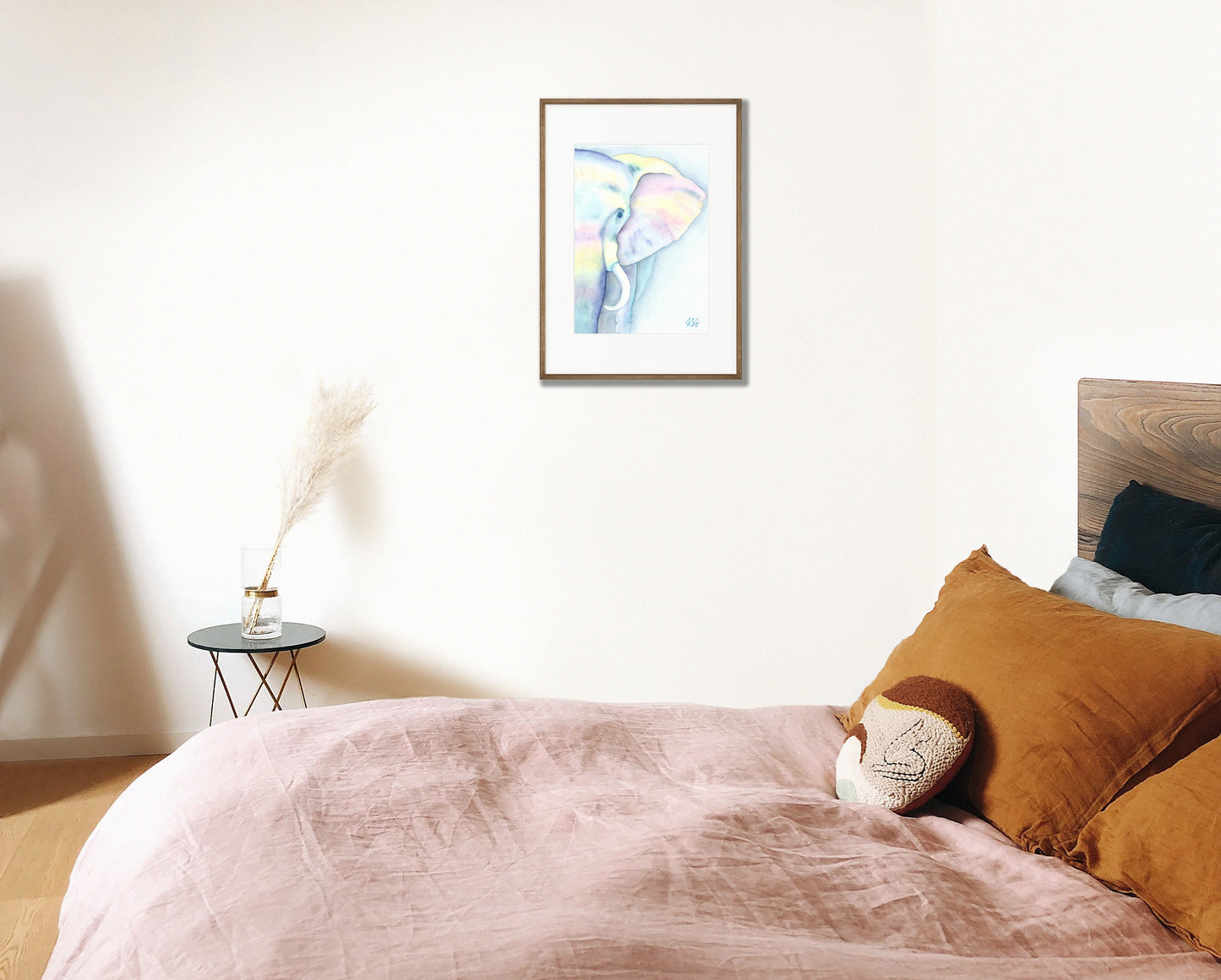 An Elephant Never Forgets Print