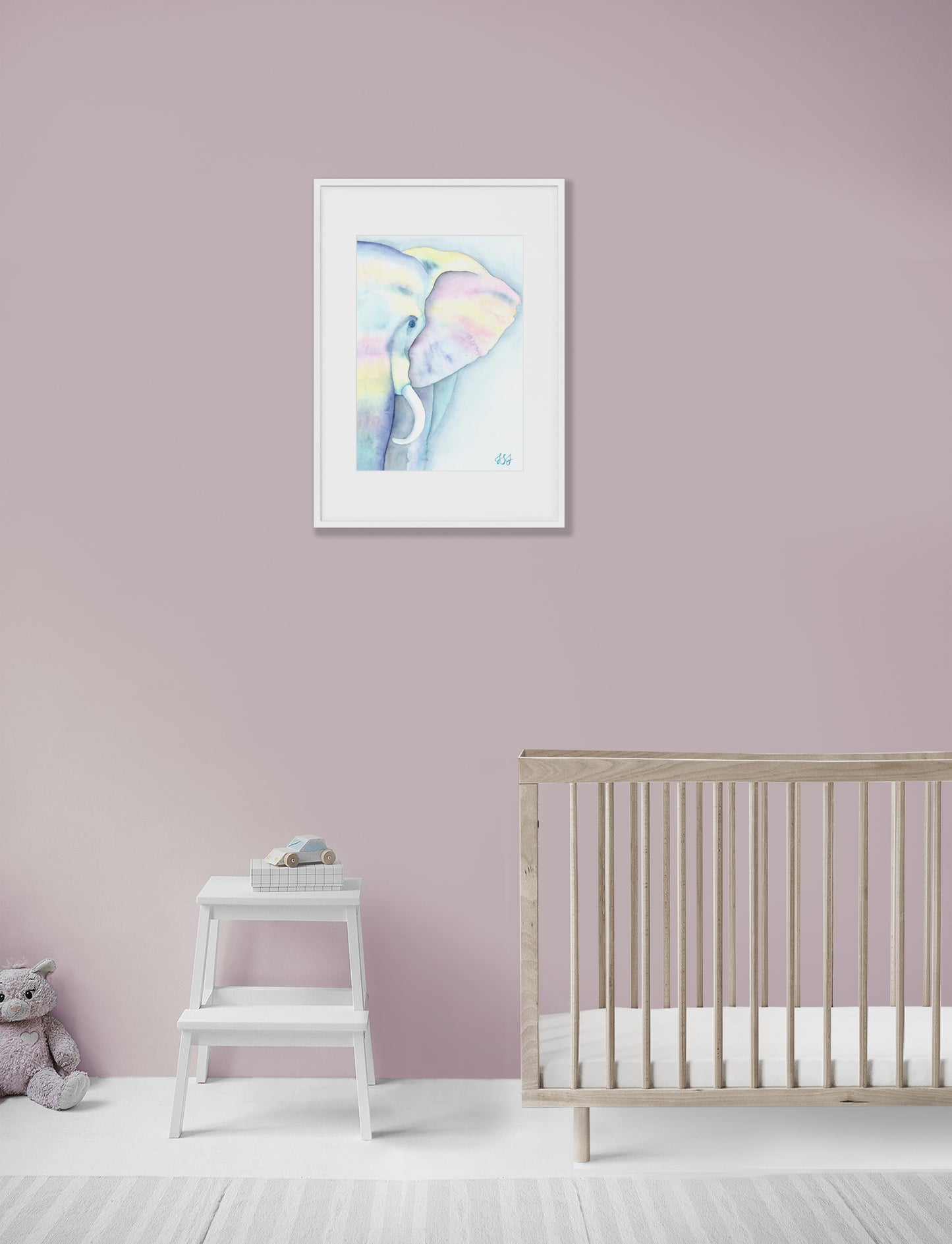An Elephant Never Forgets Print