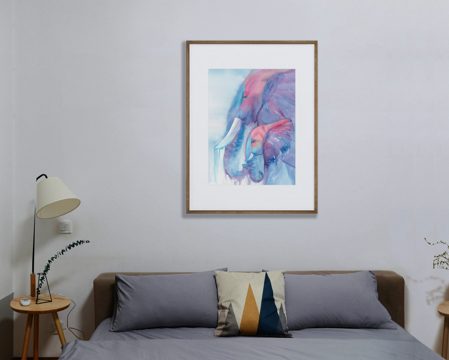 Ivory Family Print