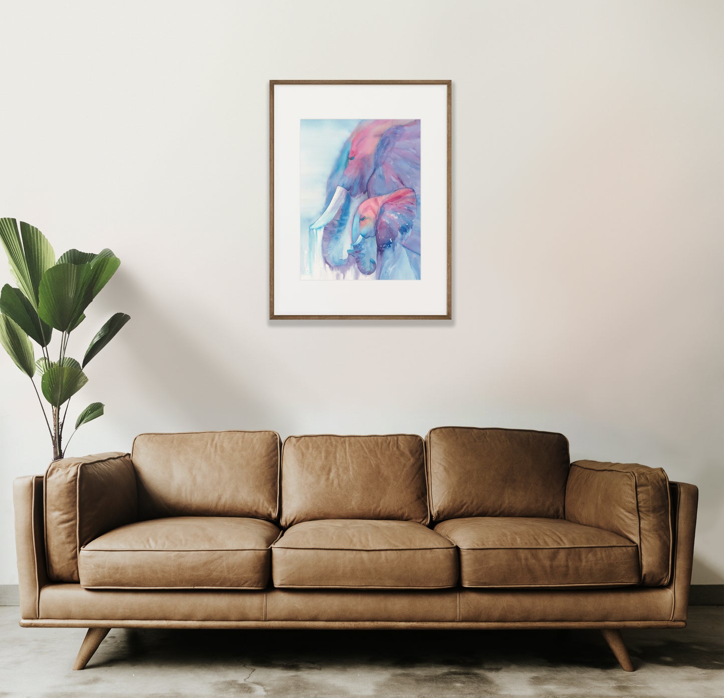 Ivory Family Print