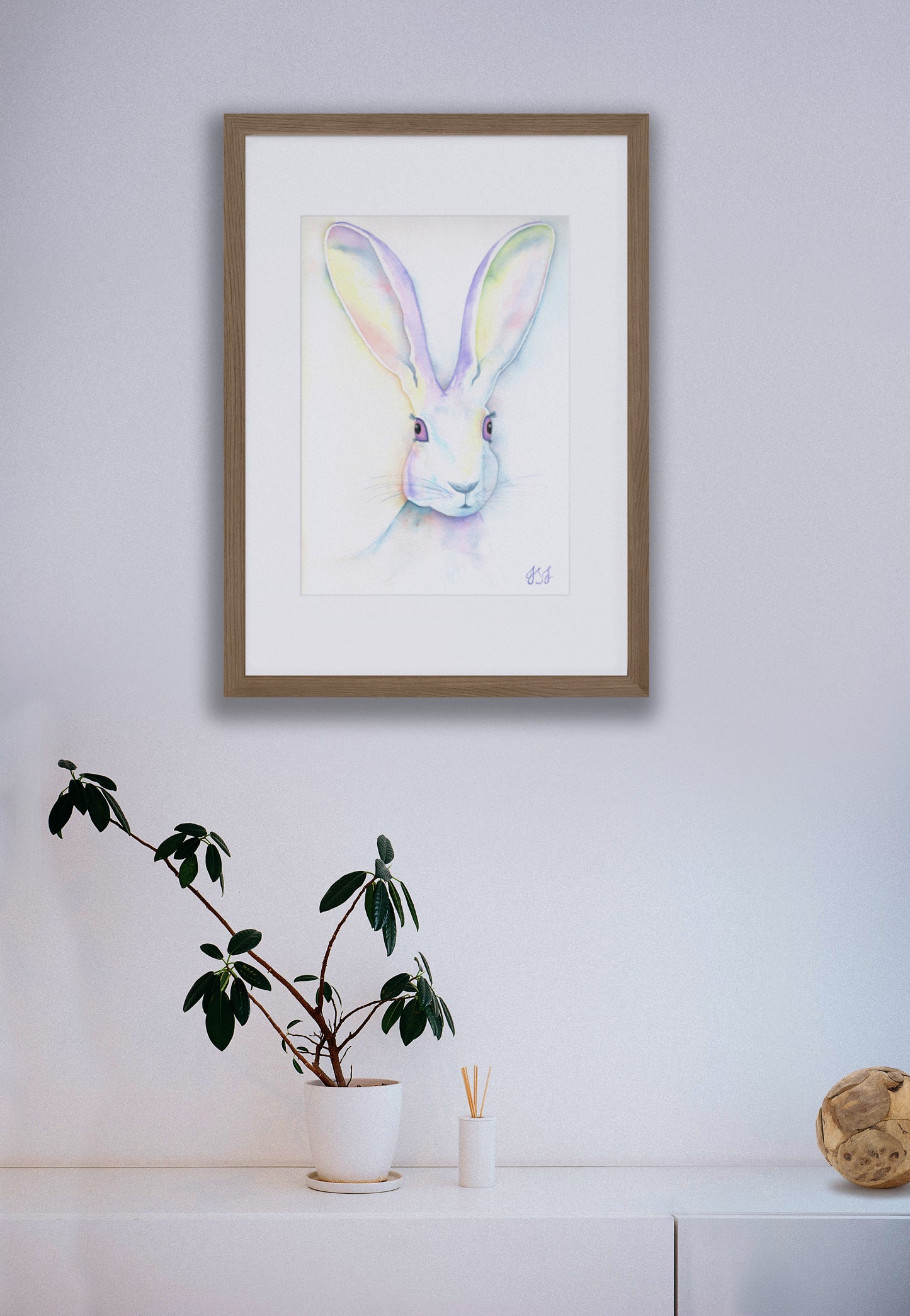 Hares Ears Print