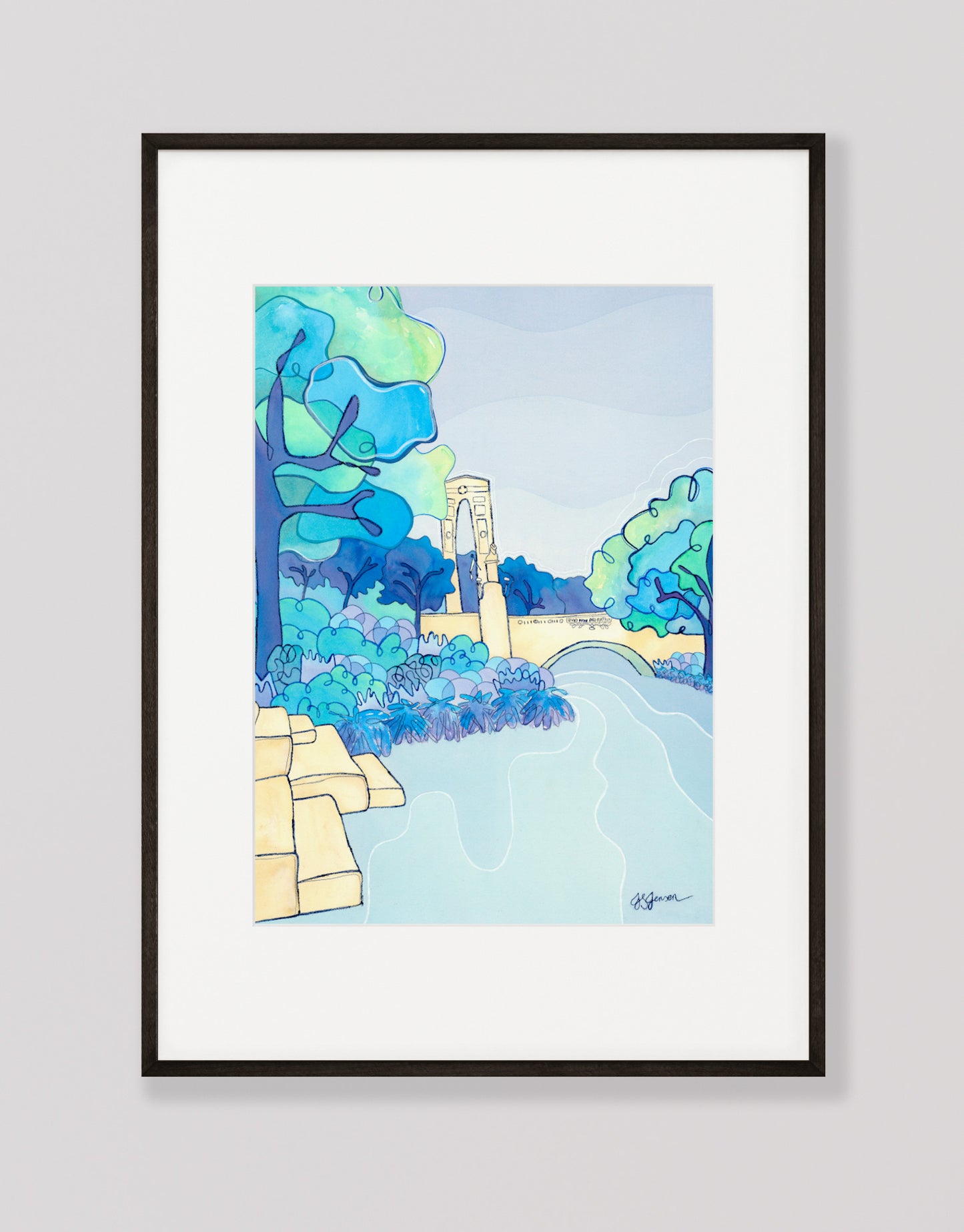 - Bridge of Remembrance Print -