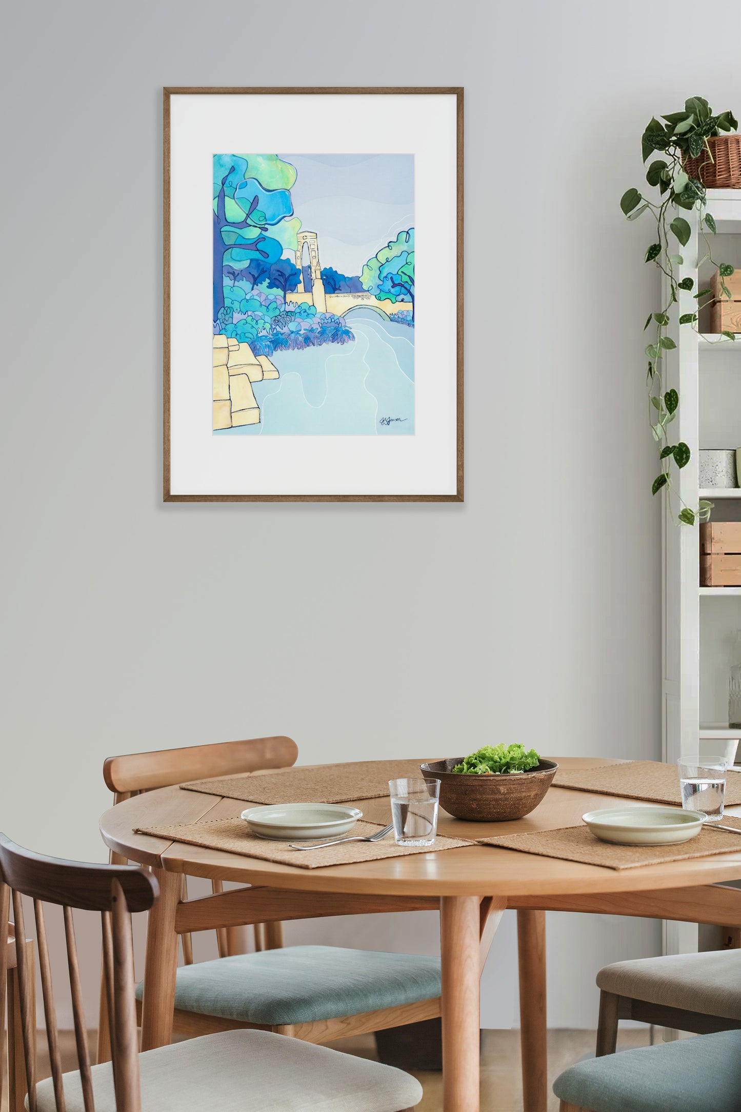 - Bridge of Remembrance Print -