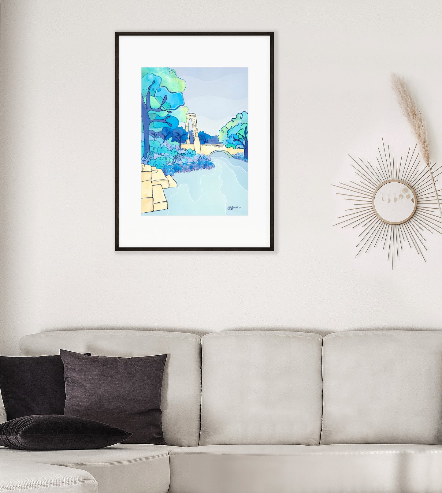 - Bridge of Remembrance Print -