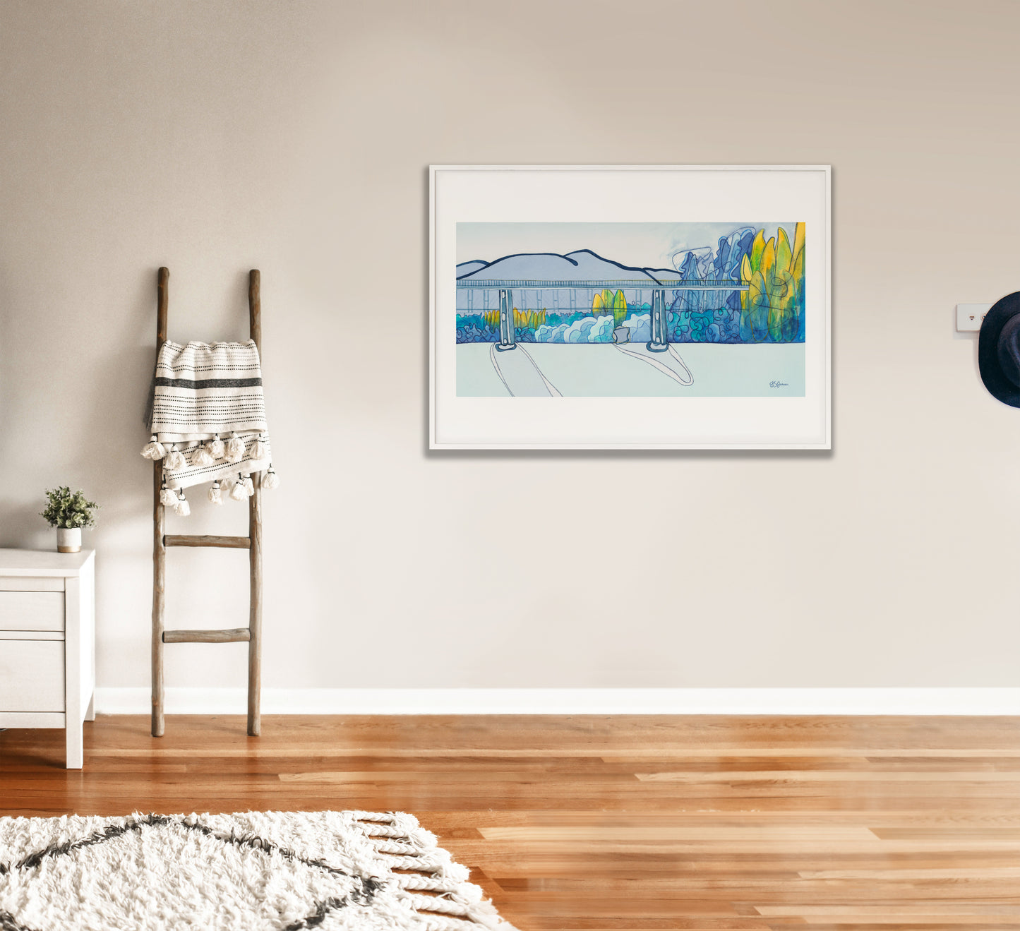 --- Old Shotover Bridge Print ---