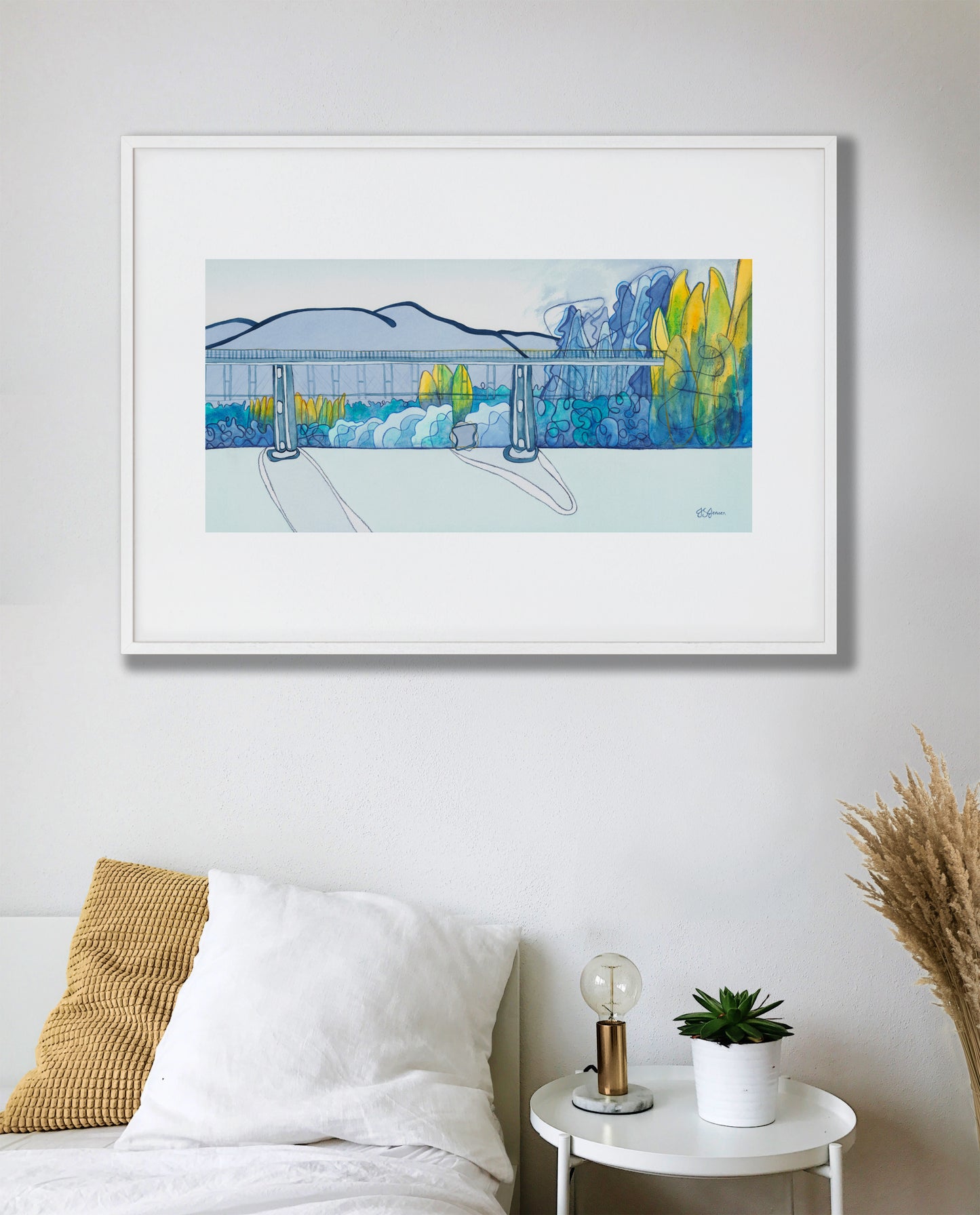 --- Old Shotover Bridge Print ---