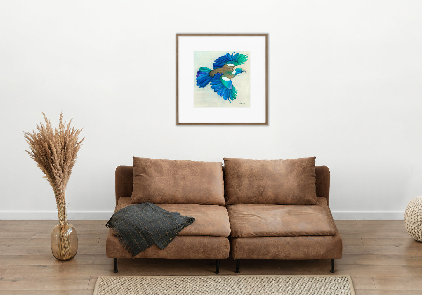 -- Tūī In Flight Print --