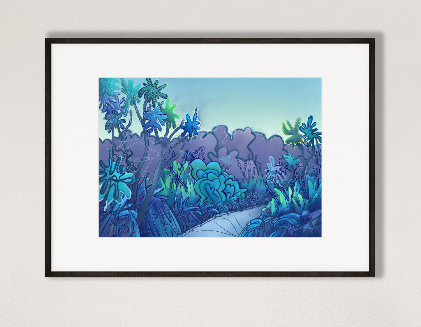--- Wetlands Walk Print ---