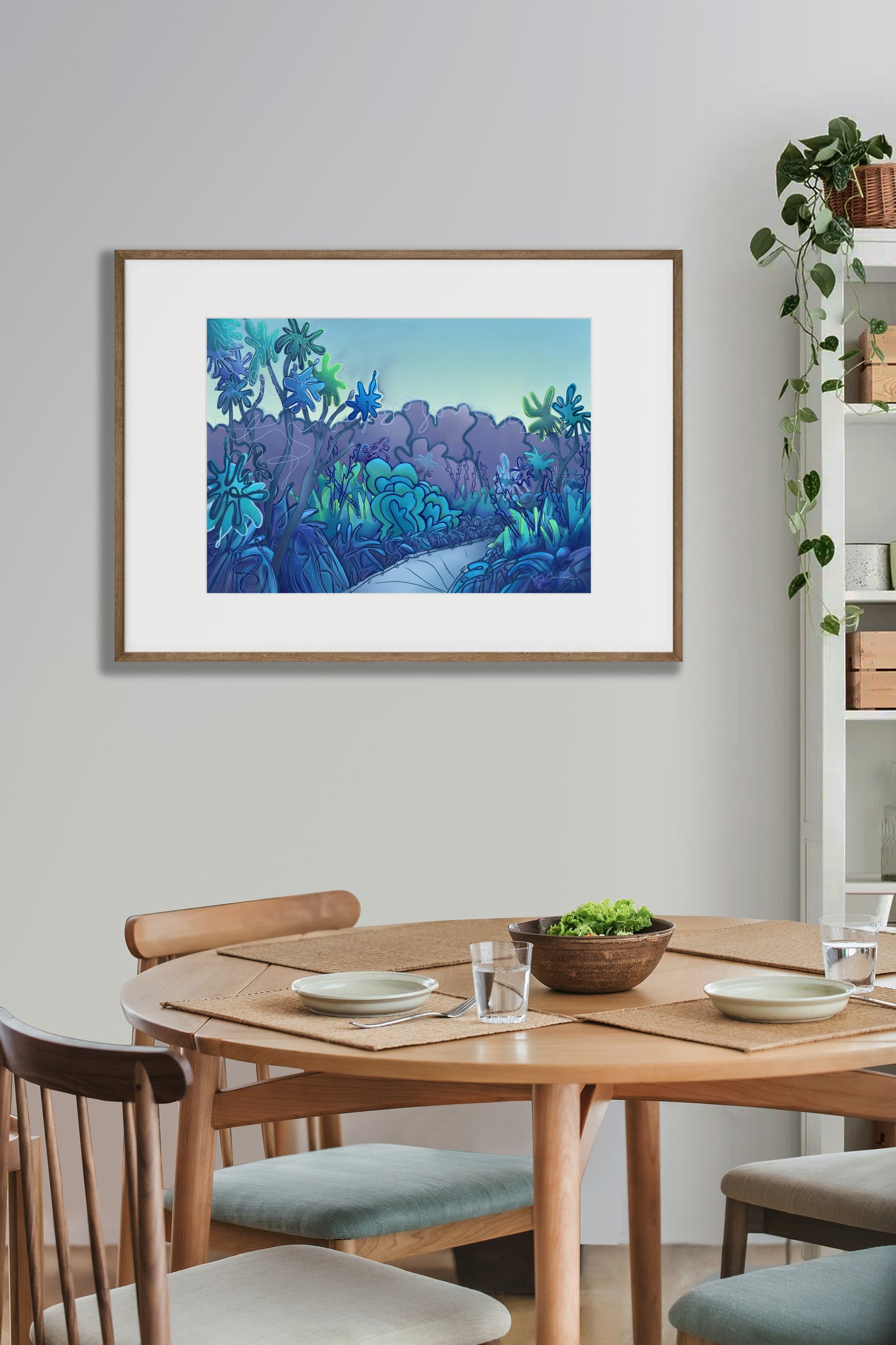--- Wetlands Walk Print ---