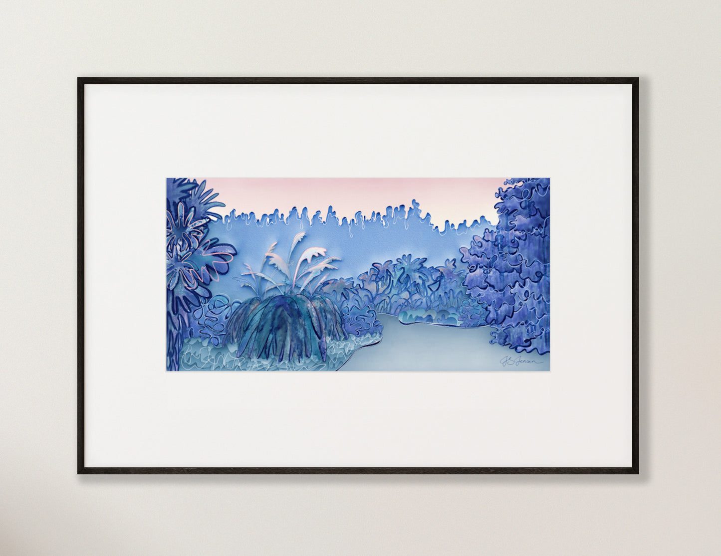 - Toi Toi in the Forest Print -