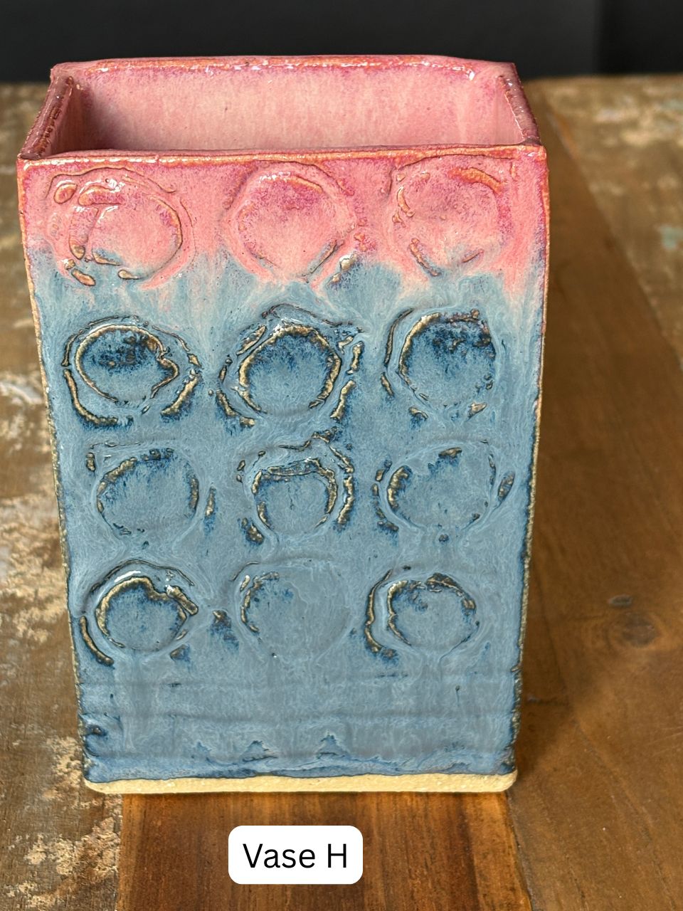 -- Rectangular Vases --